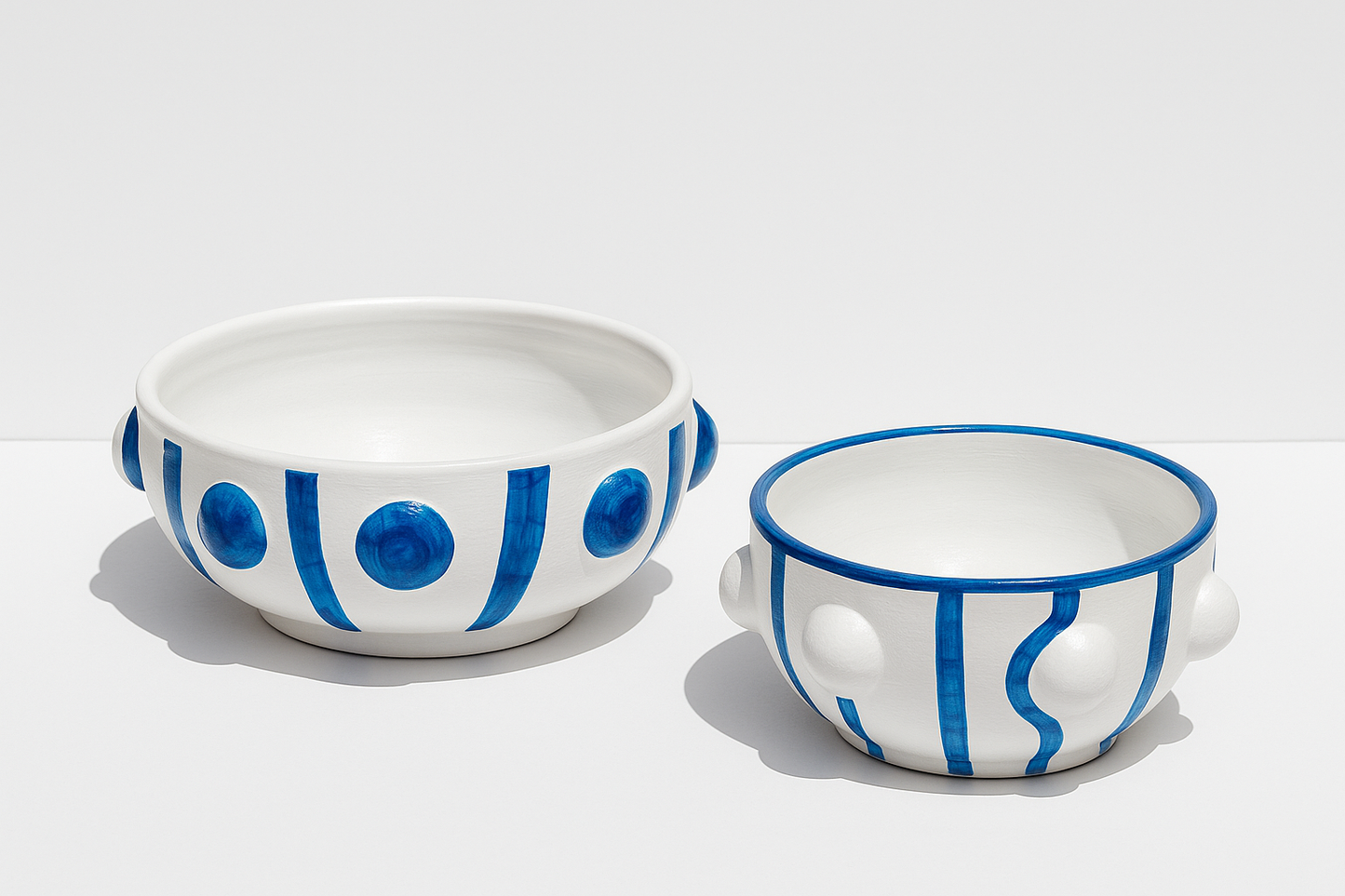 Dots and lines bowls