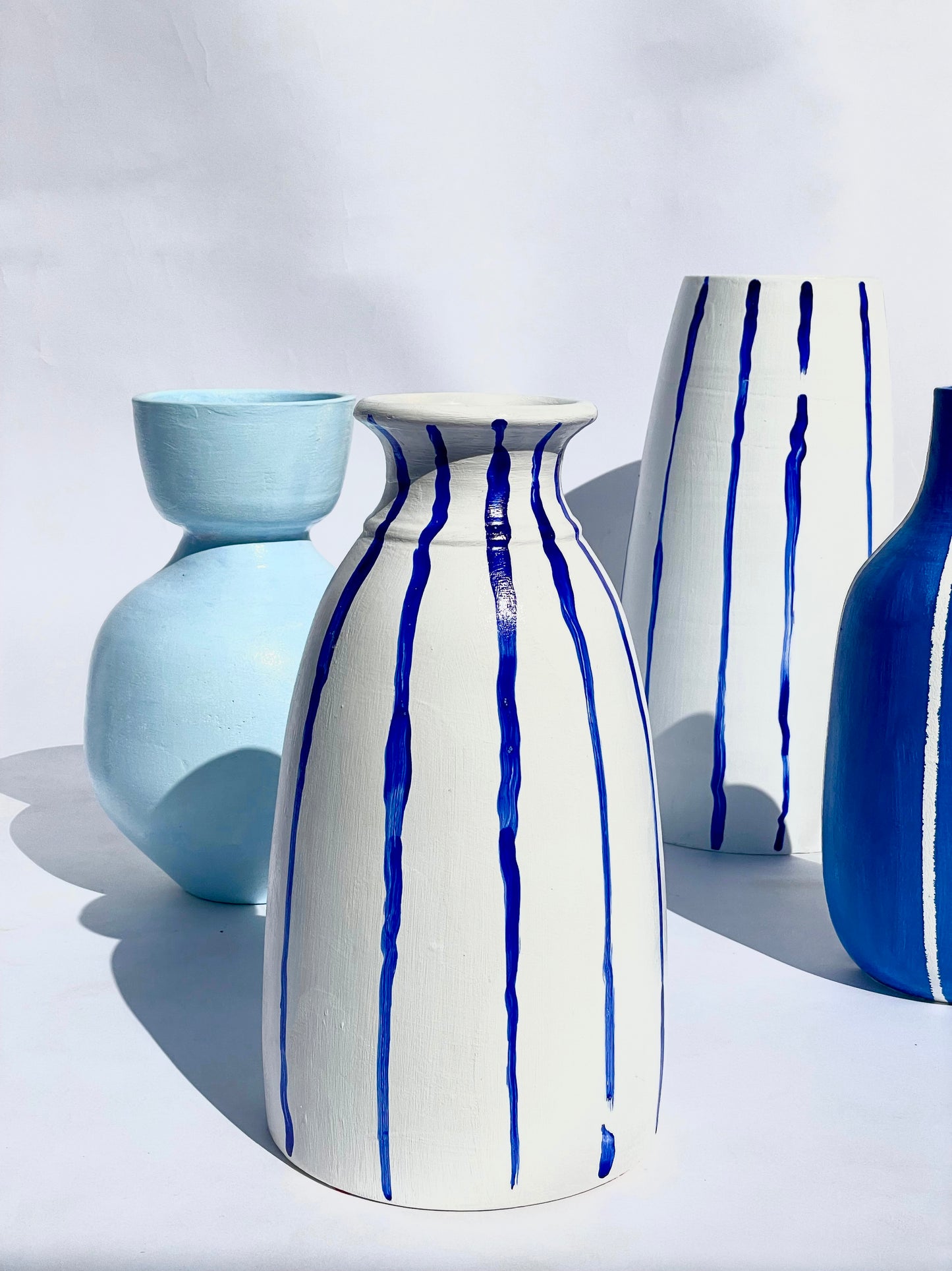 Ocean Blue Vases