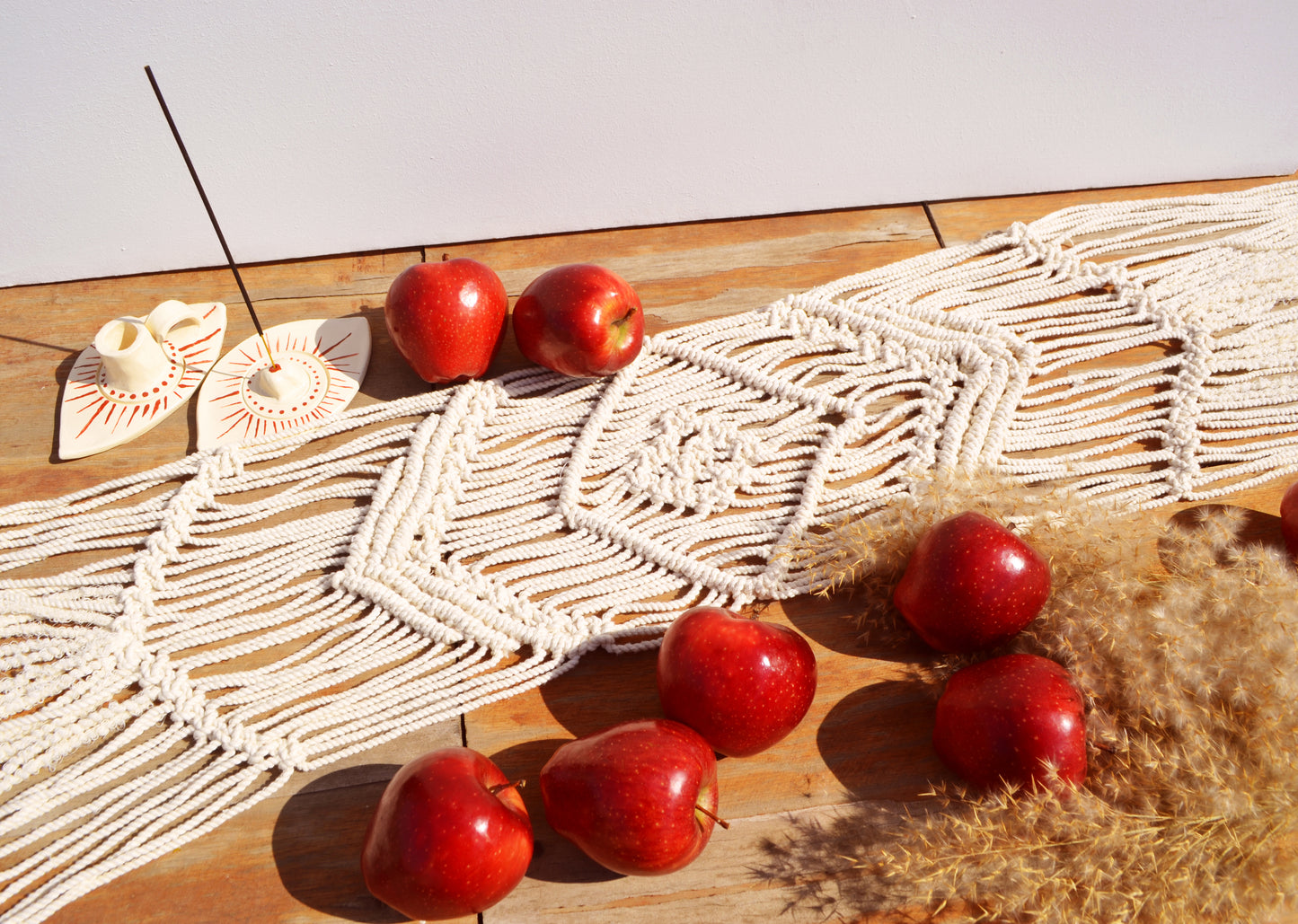 Macramé Table Runner