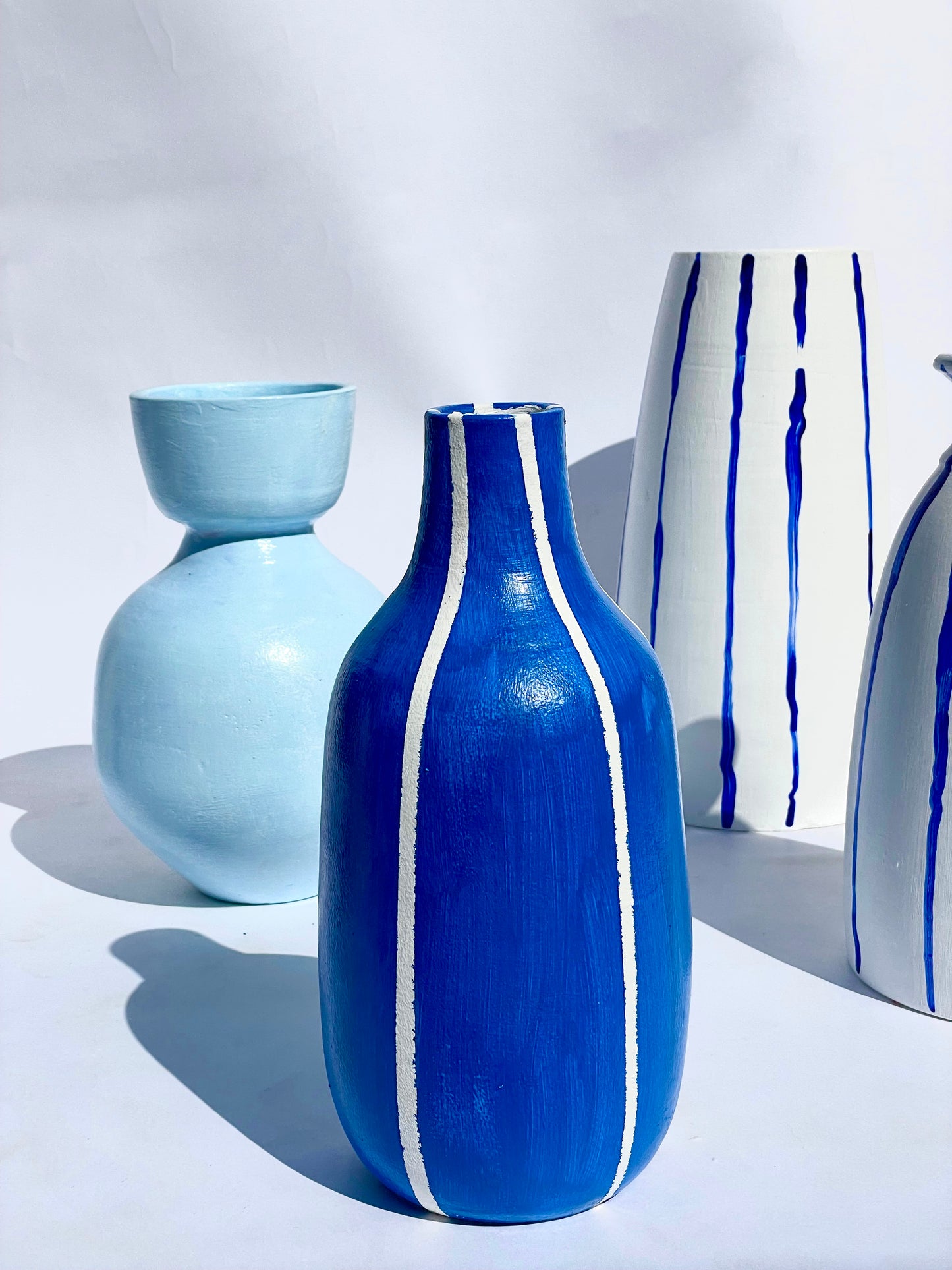 Ocean Blue Vases
