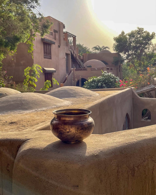 وعاء نحاسي