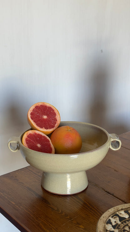 Two hands fruits Plate