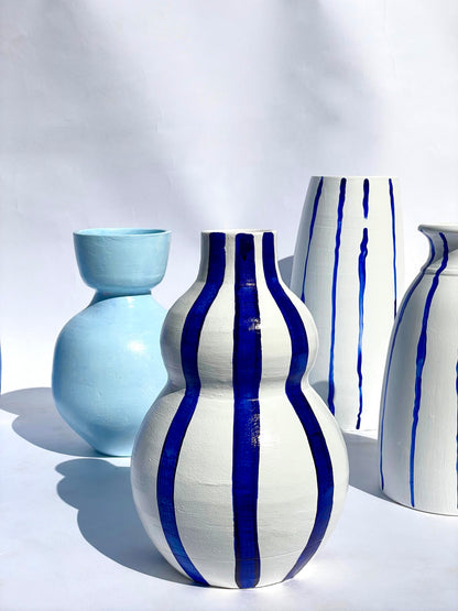 Ocean Blue Vases