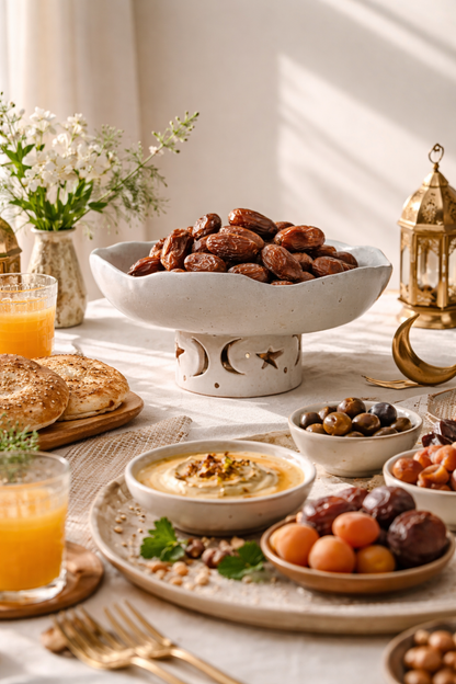 The crescent pedestal bowl.