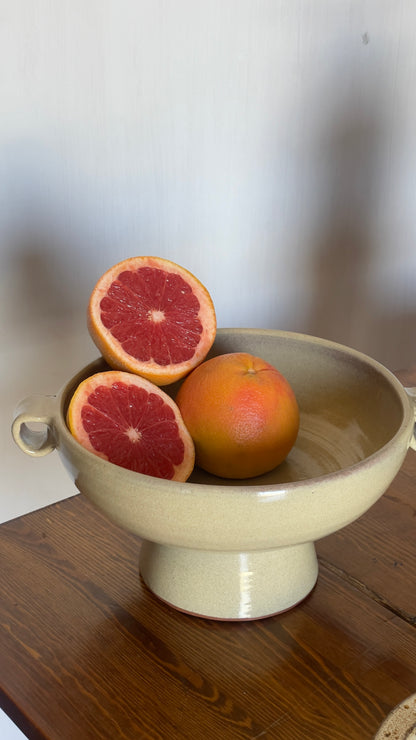 Two hands fruits Plate