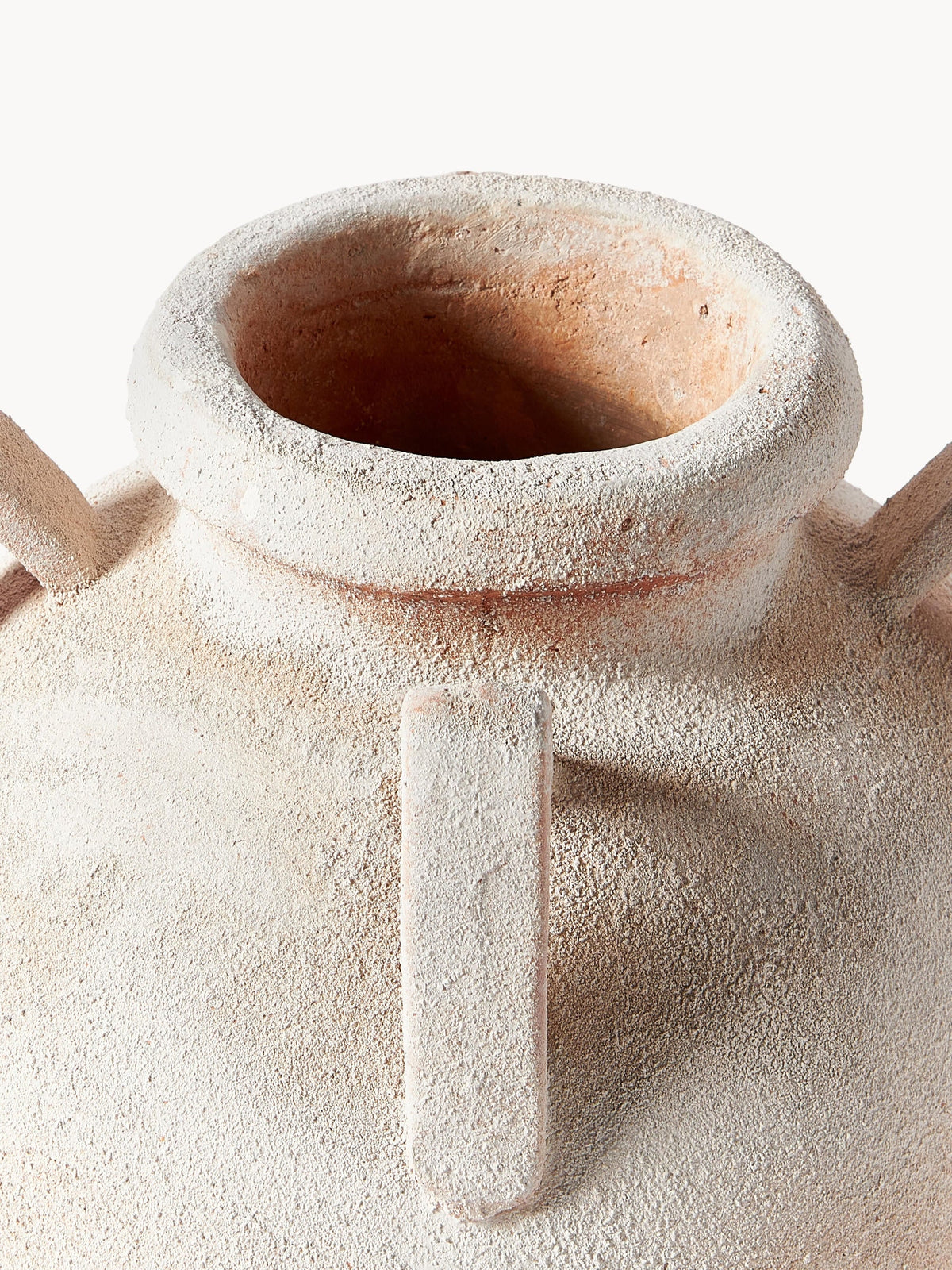 Aegean stone hand floor vase