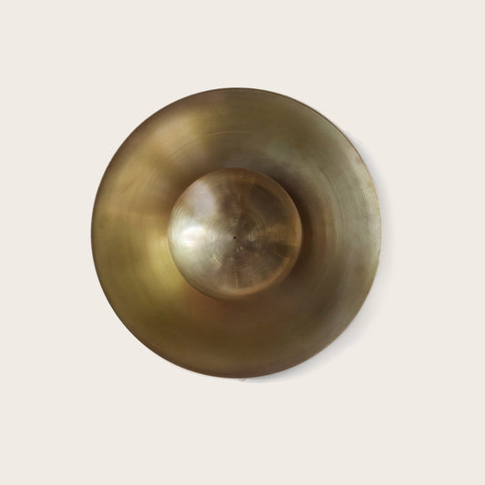 The Halo Brass wall light