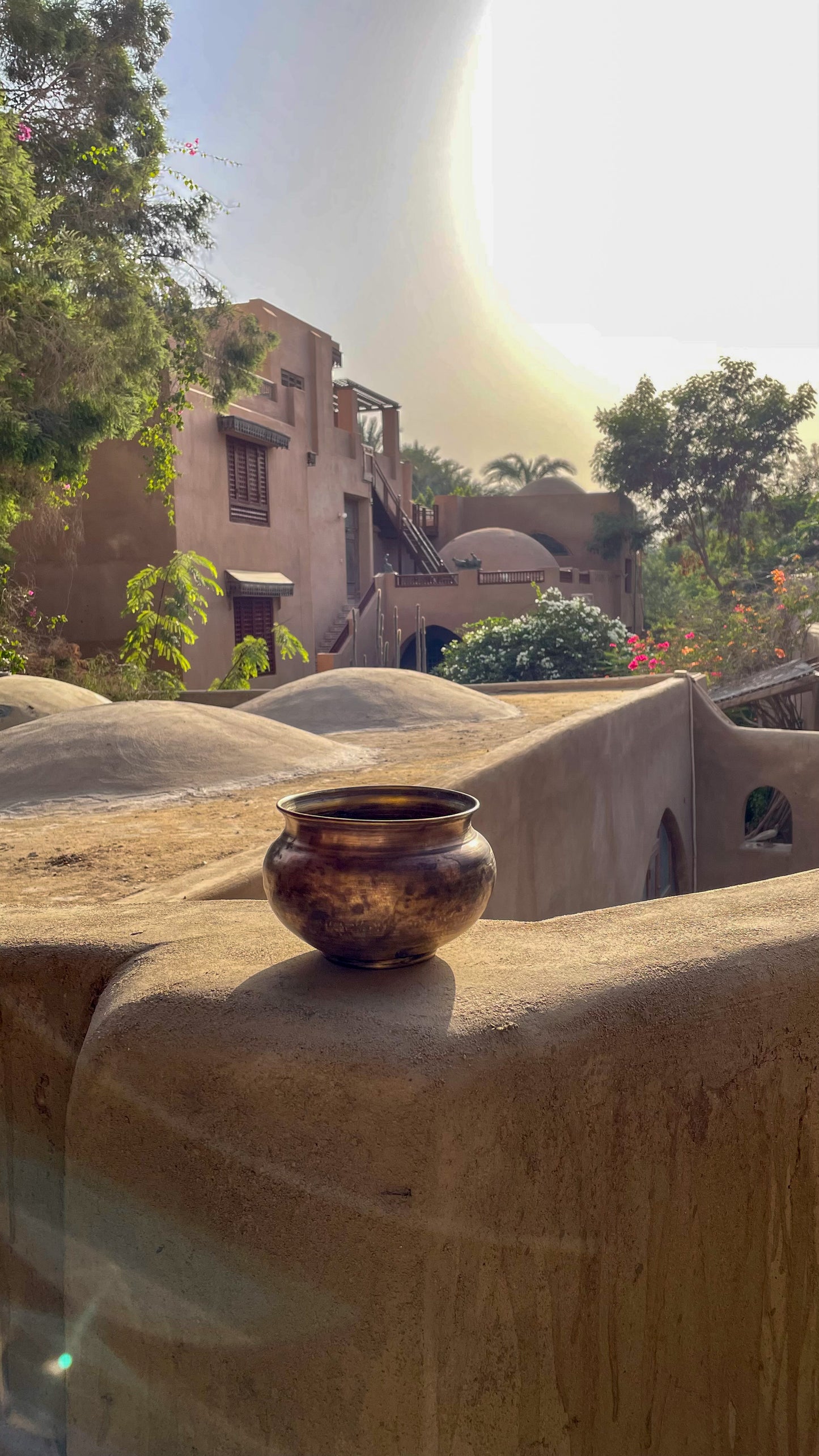 وعاء نحاسي