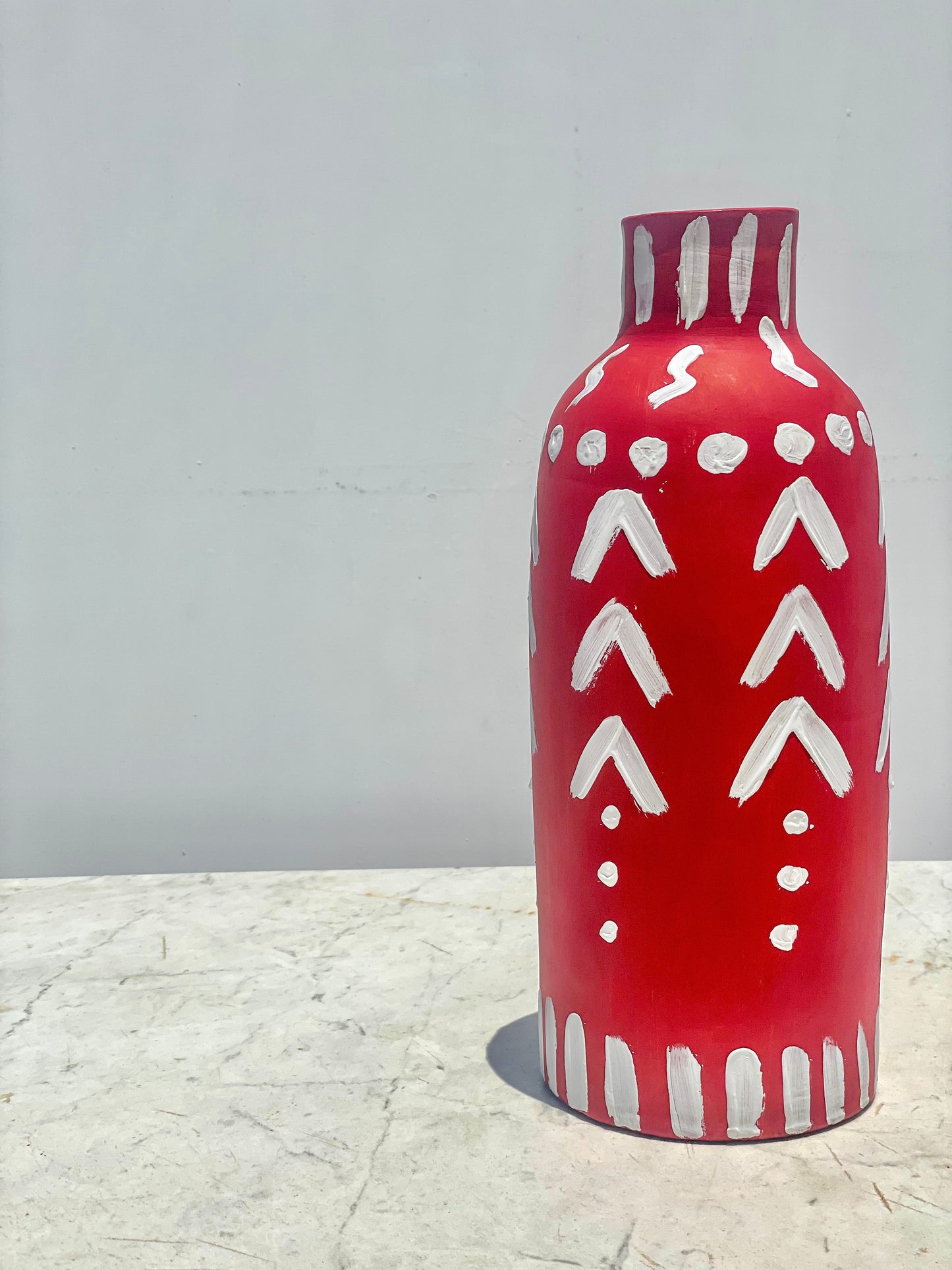 Raw Pattern Vase