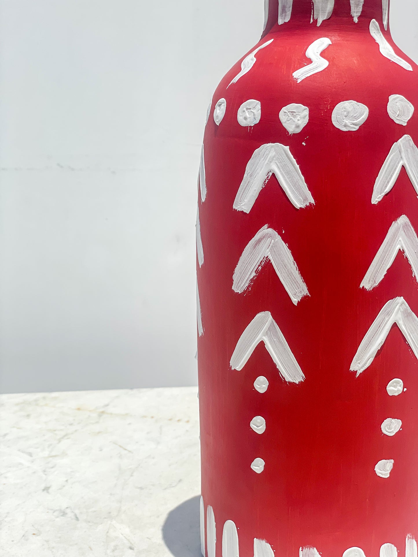 Raw Pattern Vase